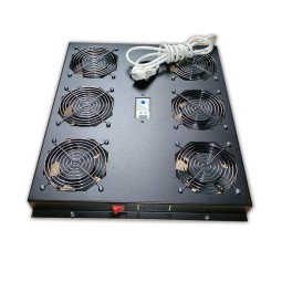 Kit de ventilation, 4 fans, On/Off, Thermostat pour coffret mural