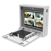 Coffret mural VS-box 19 pouces. Coffret vidéo surveillance